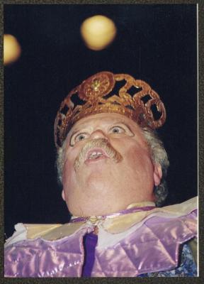 A Scene from "Qaraqoush Wal Musiqa" Play, Ramallah, 1998