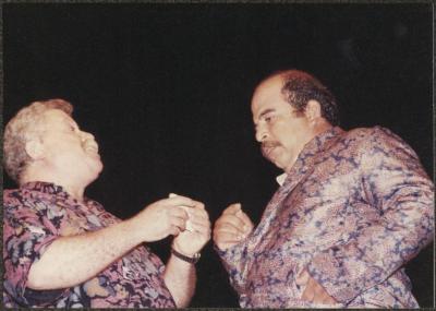 A Scene from the "Kollo Arremote" Play, Ramallah, 1997