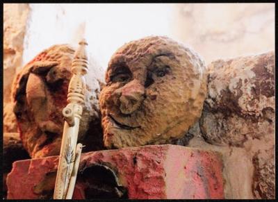 A Character of the "Ras Roos" Play, Ramallah, 2004