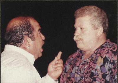 A Scene from the "Kollo Arremote" Play, Ramallah, 1997