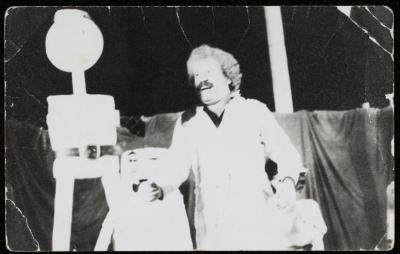 A Scene from the "Ras Roos" Play, Ramallah, 1980