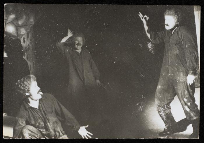 Adel Tartir at the Rehearsals of the 