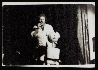 A Scene from the "Ras Roos" Play, Ramallah, 1981