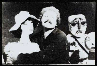 The Backstage of the "Ras Roos" Play, Ramallah, 1980