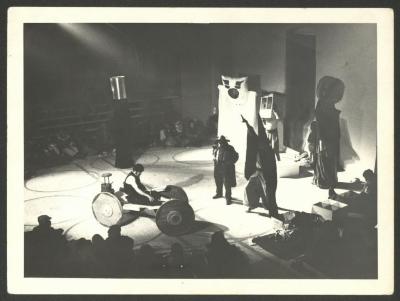 A Scene from the "Lamma Enjanena" Play, Jerusalem, 1976