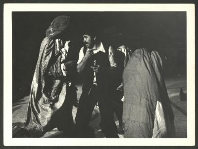 A Scene from the "Lamma Enjanena" Play, Jerusalem, 1976