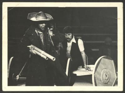 A Scene from the "Lamma Enjanena" Play, Jerusalem, 1976