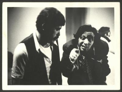 A Scene from the "Lamma Enjanena" Play, Jerusalem, 1976