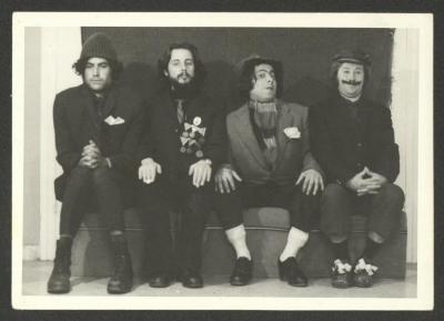 The Cast of the "Lamma Enjanena" Play, Jerusalem, 1976