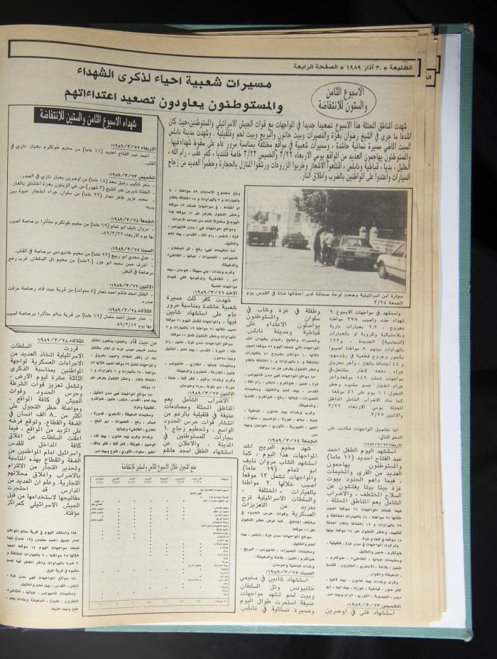 Attali'ah Newspaper, Issue No 578, March 30 1989