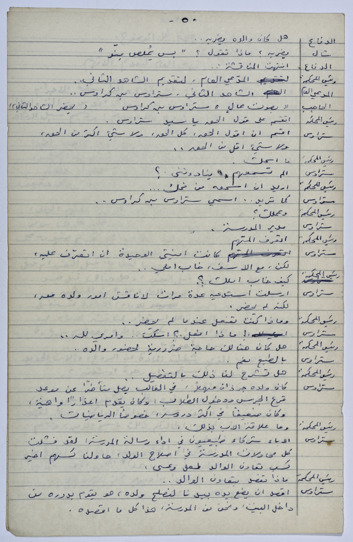 A Playscript by Yaʿqub ash-Shaumaly