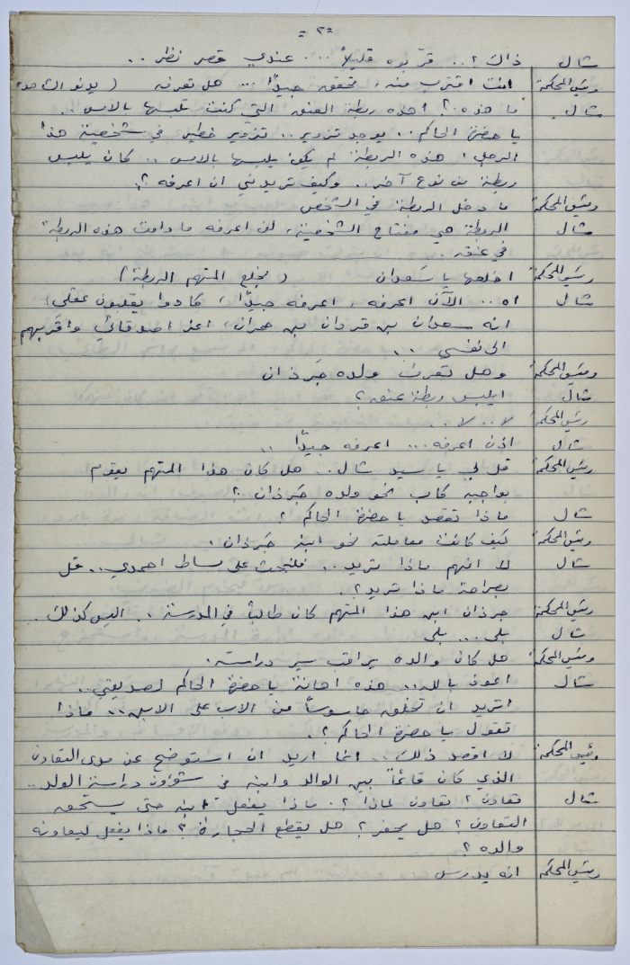 A Playscript by Yaʿqub ash-Shaumaly