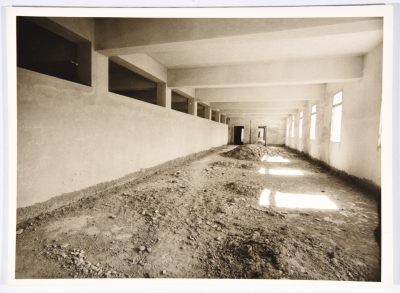 During the construction of the premises of the Arab Institute in Abu Dis