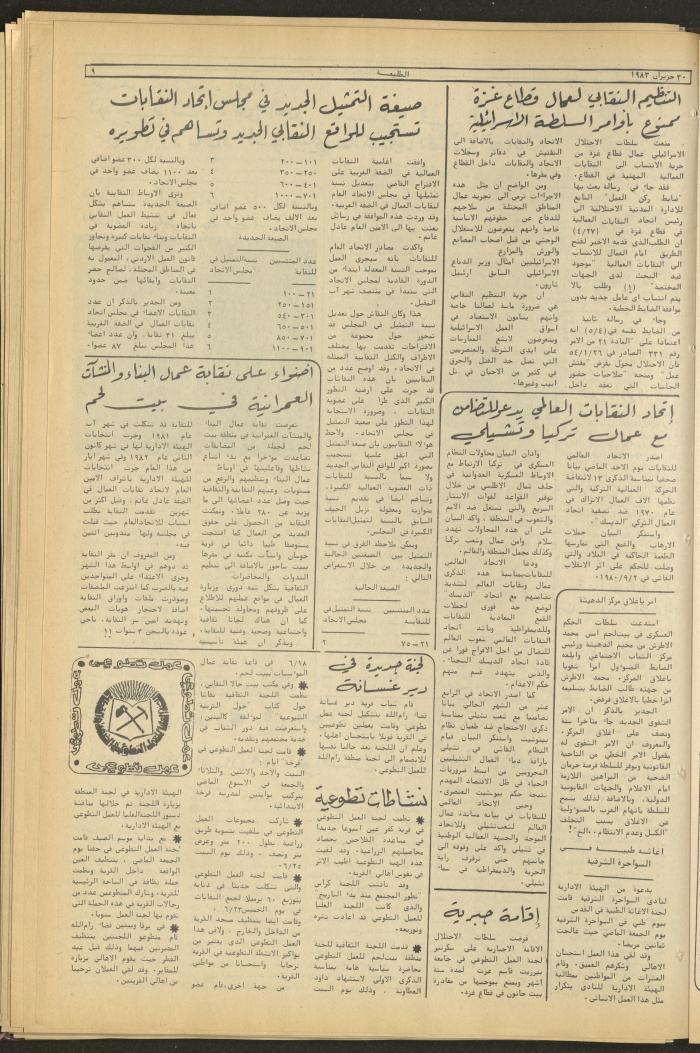 Attali'ah Newspaper, Issue No 278, 30 June 1983