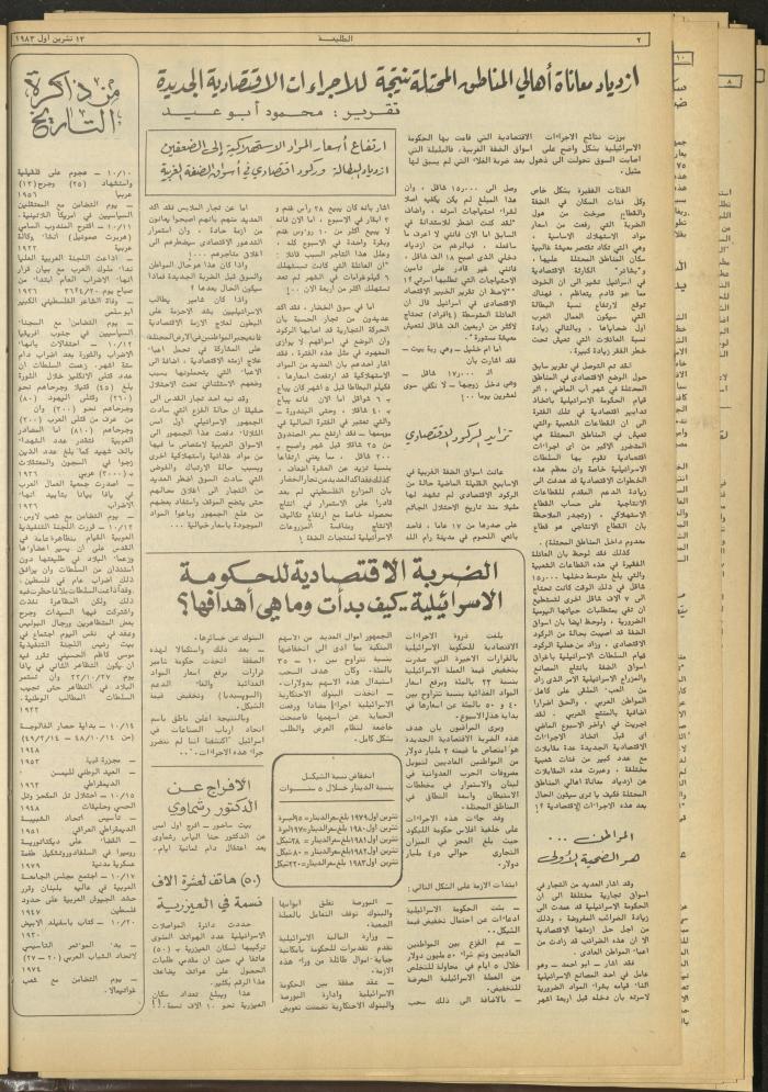 Attali'ah Newspaper, Issue No 293, October 13 1983