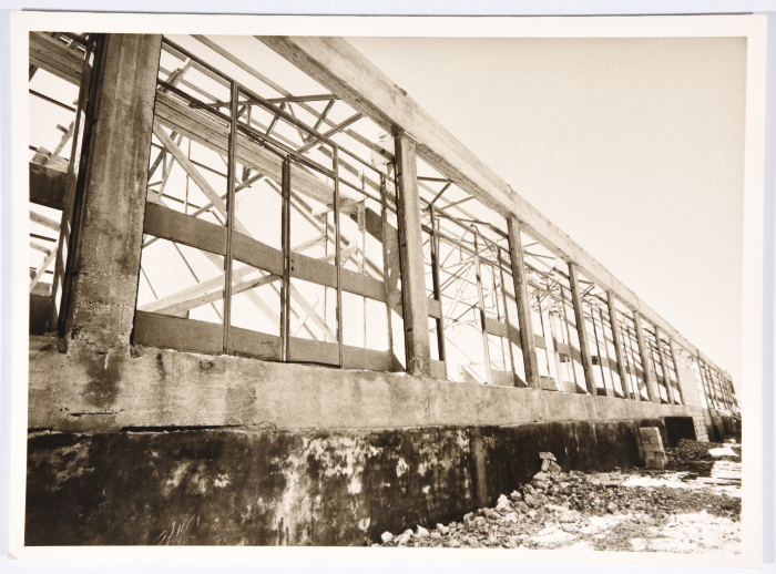 During the construction of the premises of the Arab Institute in Abu Dis