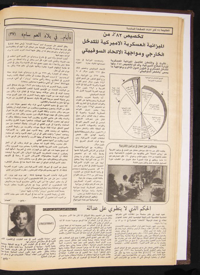 Attali'ah Newspaper, Issue No 472, 19 March 1987