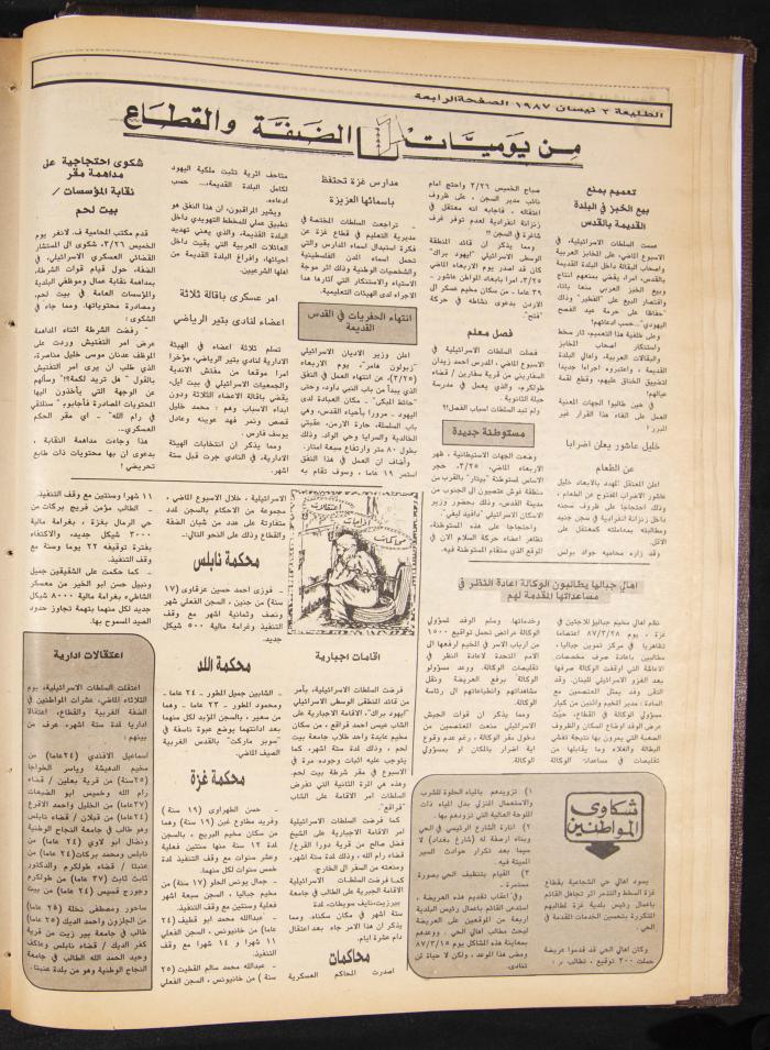 Attali'ah Newspaper, Issue No 474, 2 April 1987