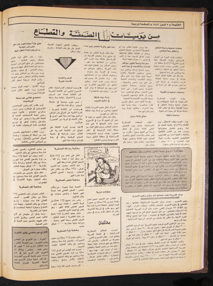 العدد 487 من جريدة الطليعة، 2 تموز 1987
