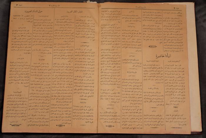 أعداد السنة الأولى من جريدة سوريا الجنوبية، 1919-20
