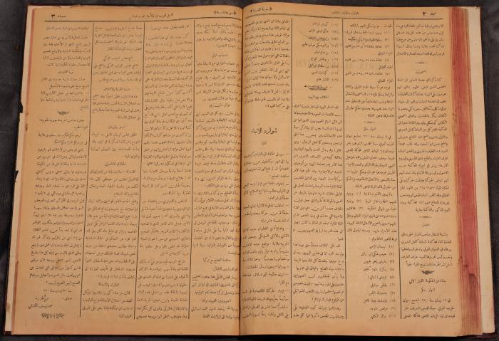 أعداد السنة الأولى من جريدة سوريا الجنوبية، 1919-20
