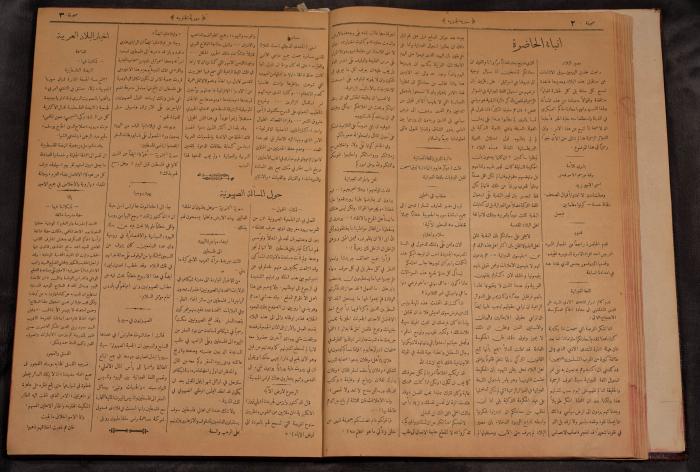 أعداد السنة الأولى من جريدة سوريا الجنوبية، 1919-20
