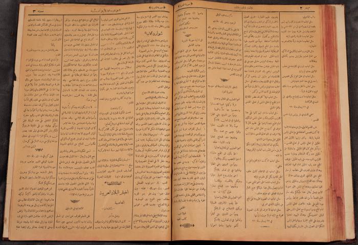 أعداد السنة الأولى من جريدة سوريا الجنوبية، 1919-20
