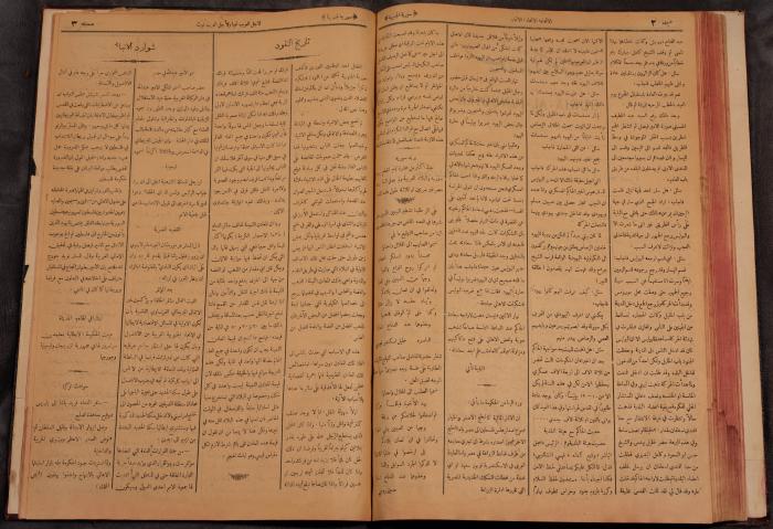 أعداد السنة الأولى من جريدة سوريا الجنوبية، 1919-20
