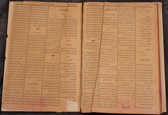 أعداد السنة الأولى من جريدة سوريا الجنوبية، 1919-20
