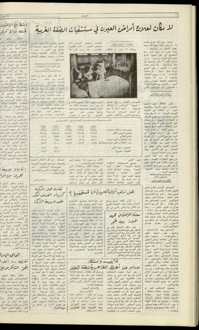 العدد الحادي والعشرون من جريدة الطليعة،26 حزيران 1980