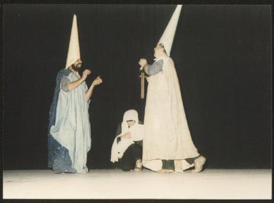 A Scene from the "al-Ama Wal-Atrash" Play 