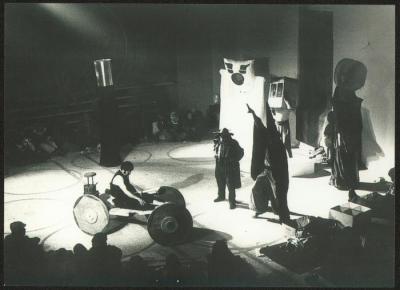 A Scene from the "Lamma Enjanena" Play, Jerusalem, 1976