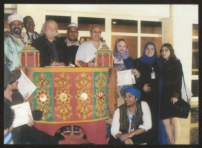 The Participants in the Wonder Box Making Workshop, Cairo, 2015