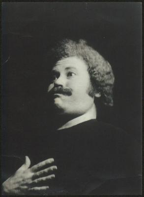 Adel Tartir from the "Taghreebet Saeed ibn Fadlallah" Play, 1979