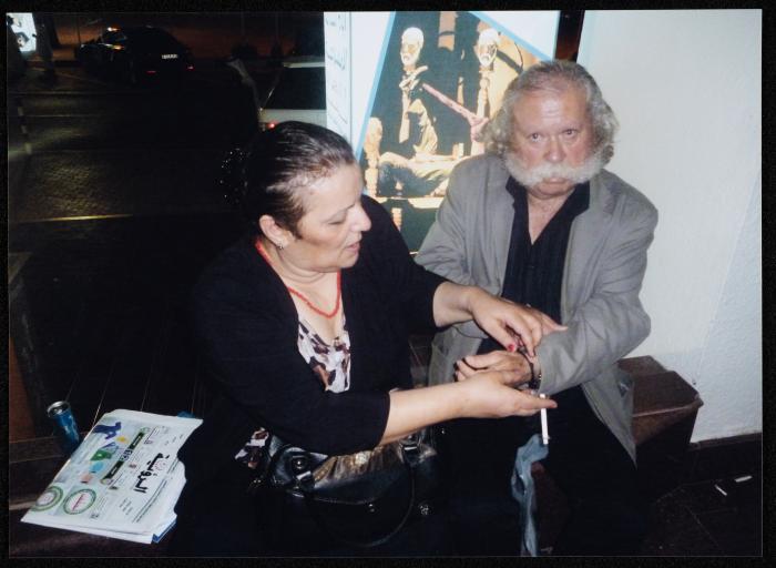 Adel Tartir in Sharjah, March 2013