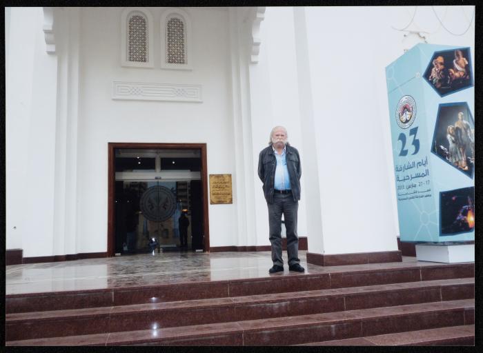 Adel Tartir in Sharjah, March 2013