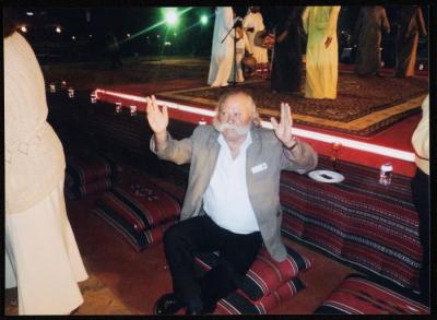 Adel Tartir in Sharjah,  March 2013