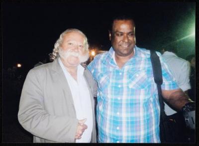 Adel Tartir Participating in the "Sharjah Theatre Days" Festival, March 2013