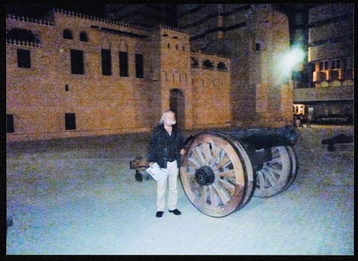 Adel Tartir at Sharjah Fort, Sharjah, March 2013