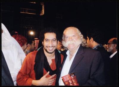 Adel Tartir Participating in the "Sharjah Theatre Days" Festival, March 2013