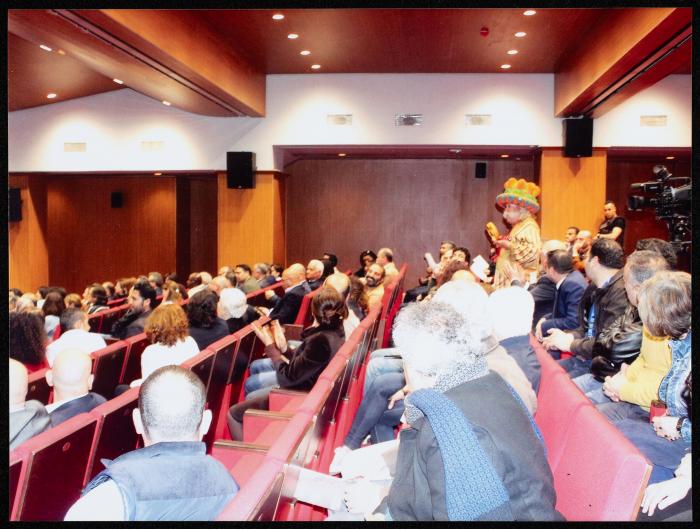 أبو العجب في المسرح البلدي، رام الله، 9 آذار 2017 
