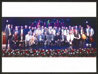 صورة جماعية من افتتاح المسرح البلدي، رام الله، 9 آذار 2017 
