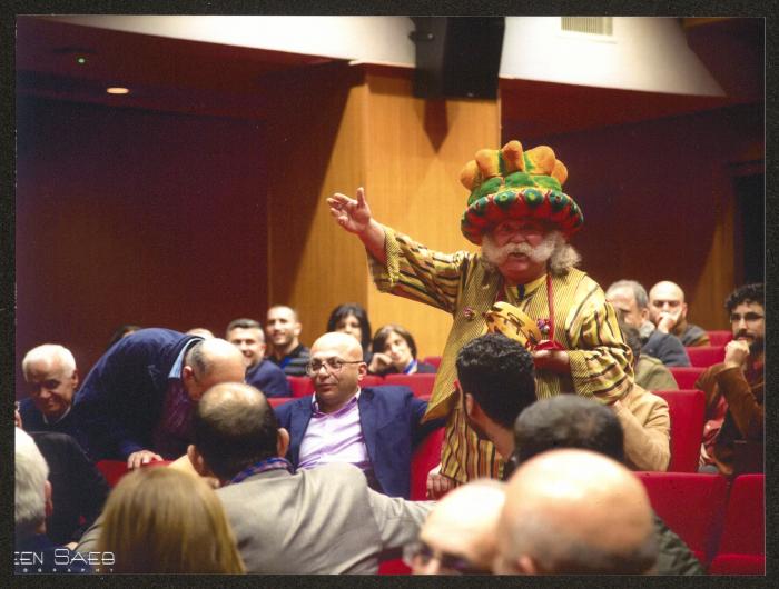 Abu al-Ajab on the Municipal Stage, Ramallah, 9 March 2017
