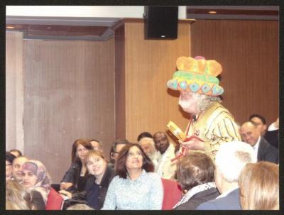 Abu al-Ajab on the Municipal Stage, Ramallah, 9 March 2017