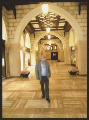 Adel Tartir at the Cultural Palace, Sharjah, March 2017