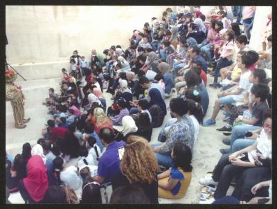 The Audience at the "Yalla Al Hadeeqa" Festival, Ramallah, 21 September 2017