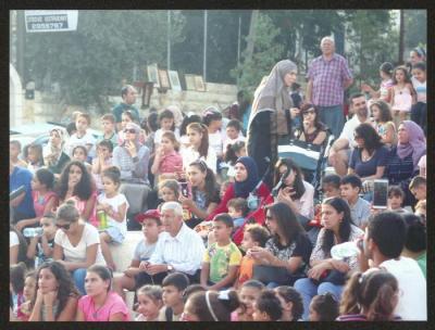 The Audience at the "Hikayat abu al-Ajab- al-Harajeh Market Show" Show, 2017 
