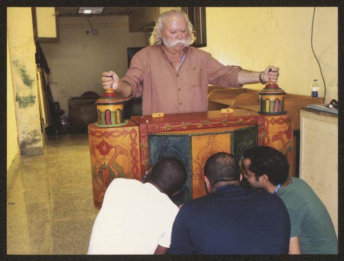 The the Wonder Box Making Workshop, Egypt, 2015