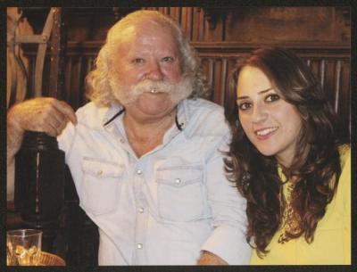 Adel Tartir and his Daughter Hanin at el-Fishawy Cafe in Cairo, 2015 