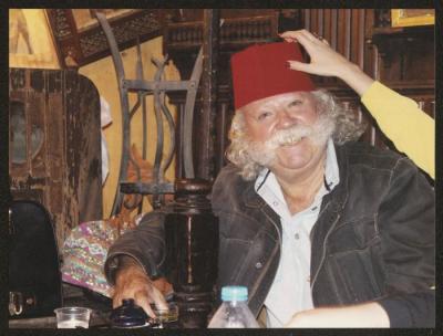 Adel Tartir at el-Fishawy Cafe in Eygpt, 2015 